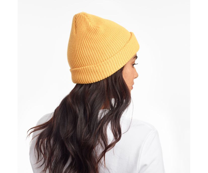 Saucony Rested Women's Beanies Yellow | AU 355JPQJ